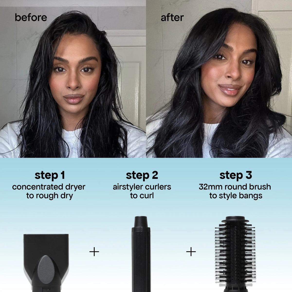 EVERLAST AIRSTYLER & HG DRY SHAMPOO DUO