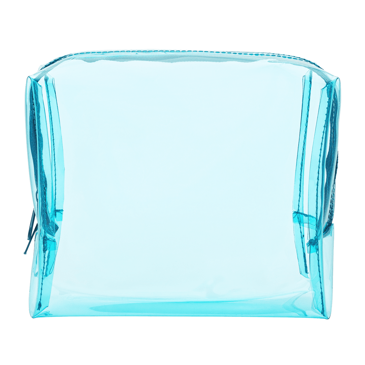 CLEAR TRAVEL BAG - BLUE