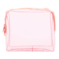 CLEAR TRAVEL BAG - PINK