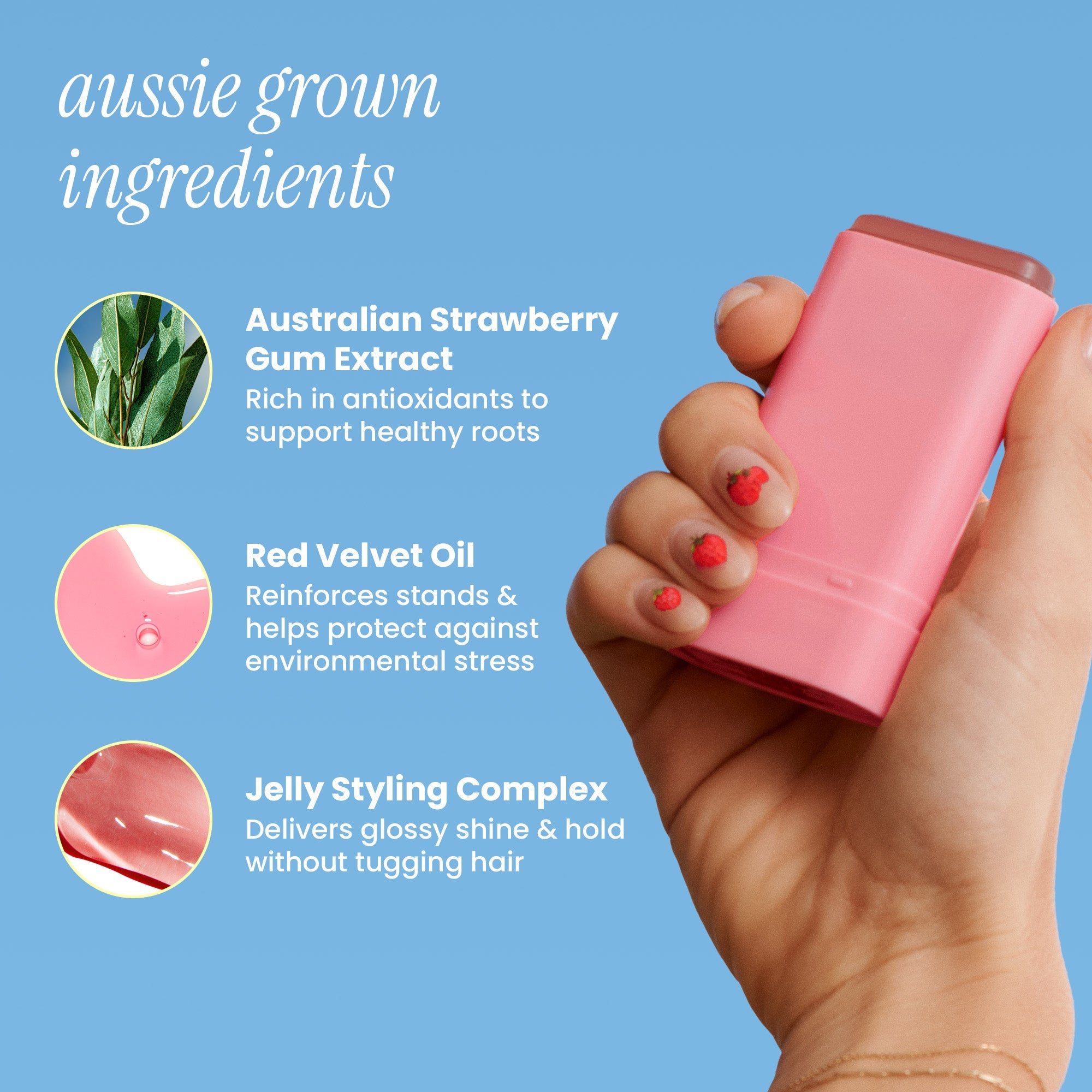 STRAWBERRY GUM GRIP