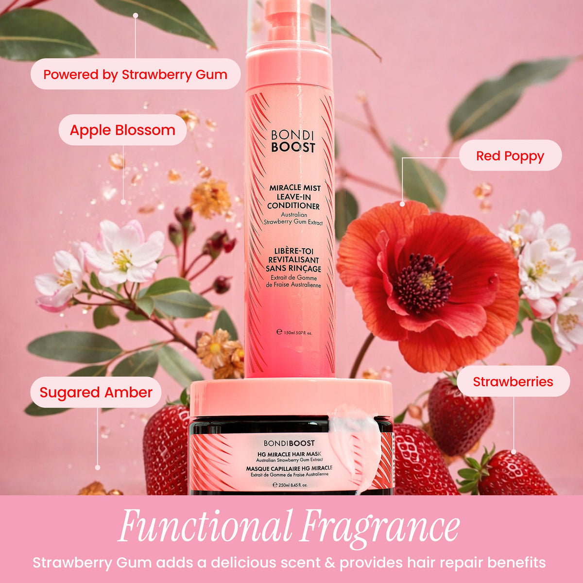 STRAWBERRY GUM LONG BARREL TRIO