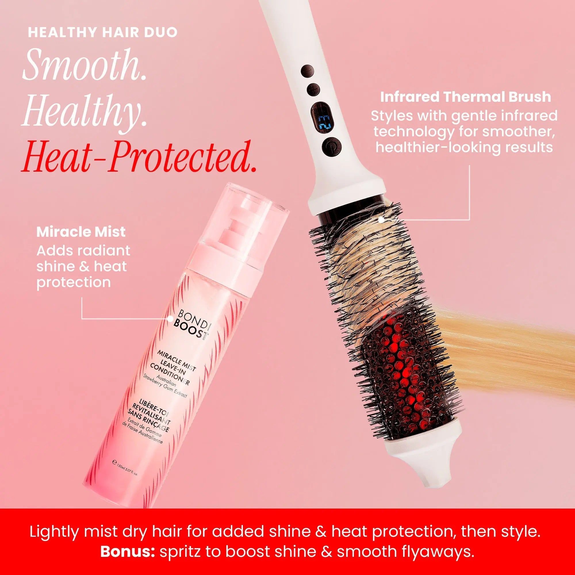 MIRACLE MIST LEAVE-IN CONDITIONER + HEAT PROTECT