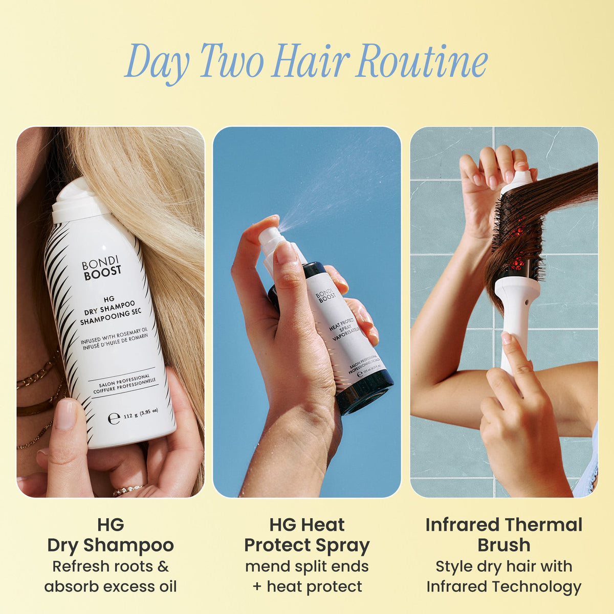 DRY SHAMPOO - 3 PACK